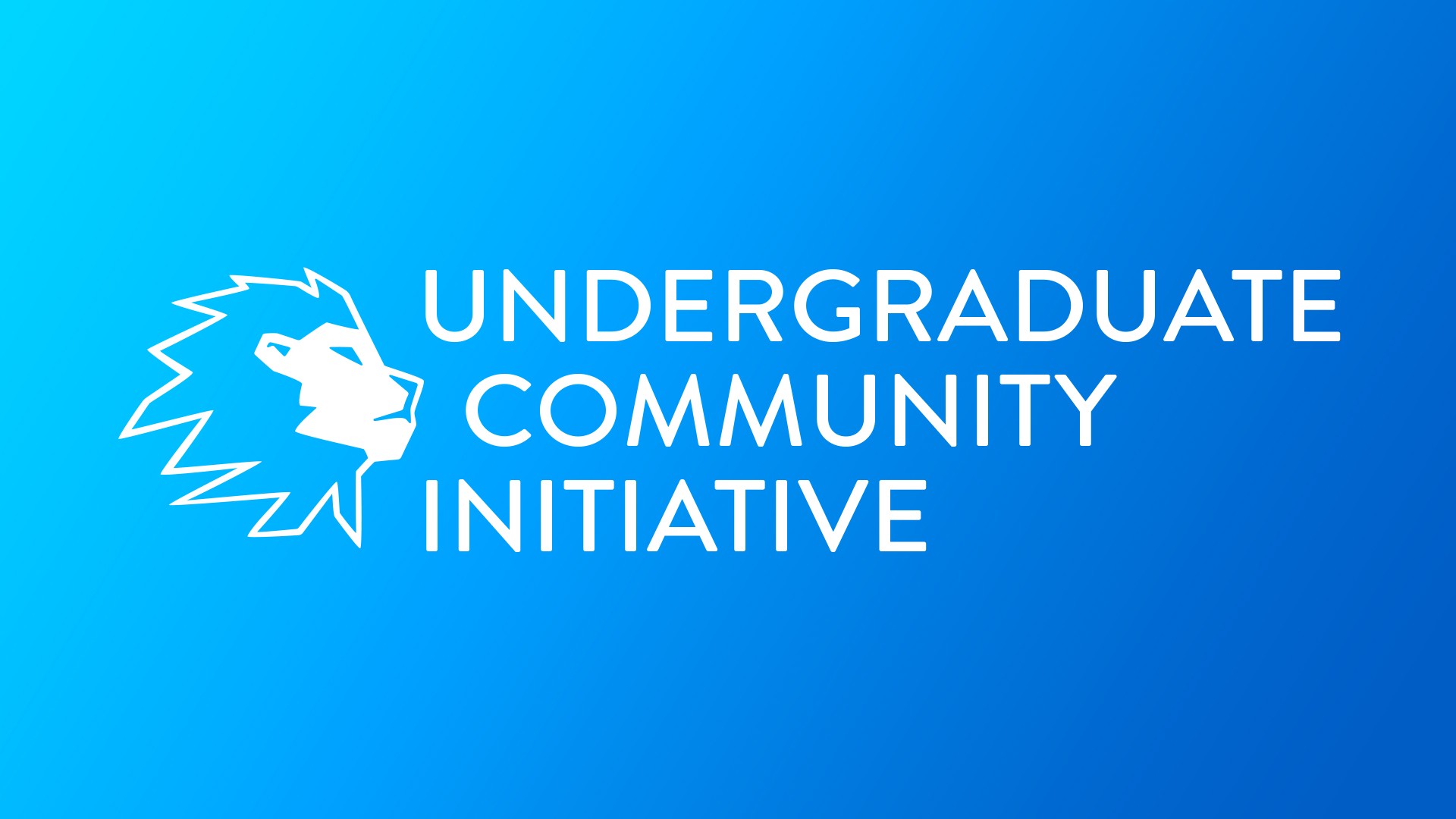 Undergraduate Community Initiative logo graphic