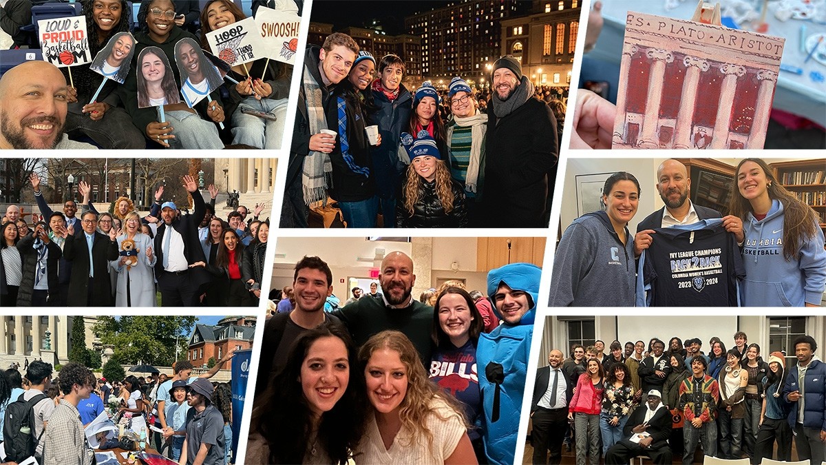 Scenes from around the Columbia community across the Fall term.