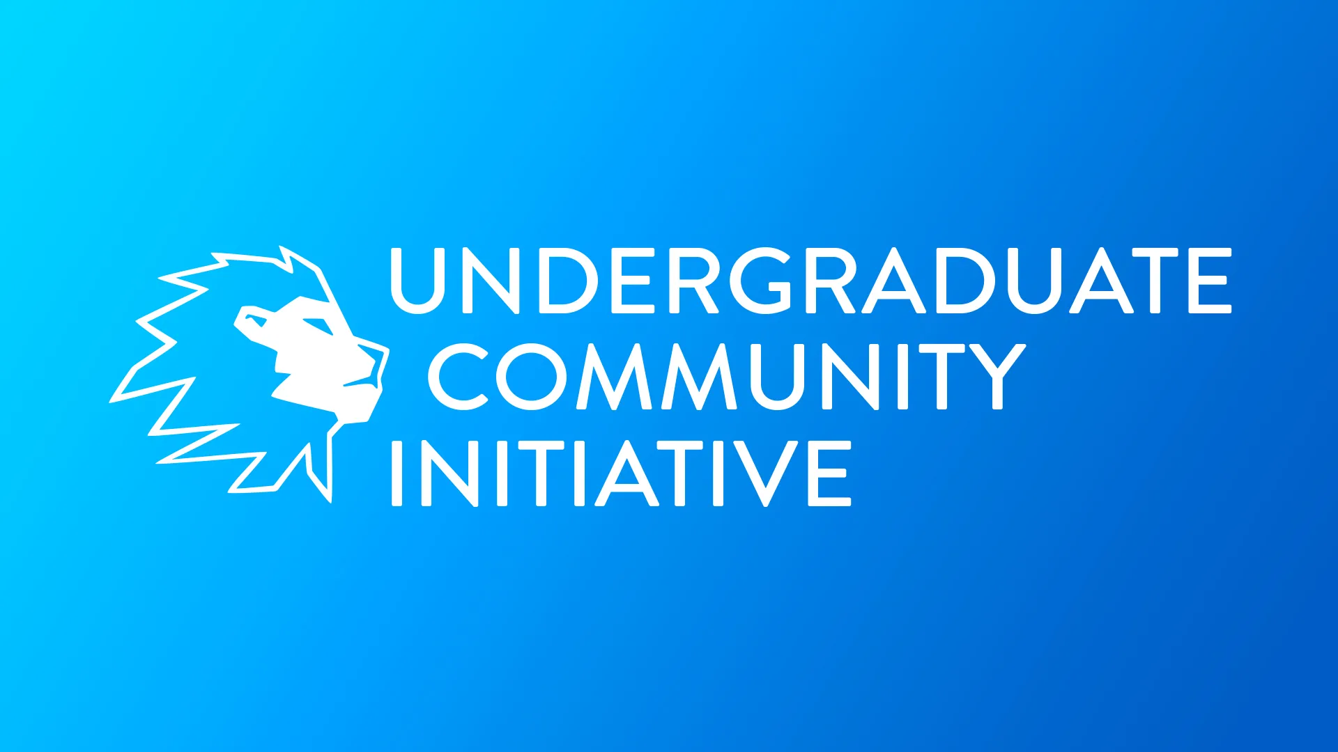 Undergraduate Community Initiative logo graphic