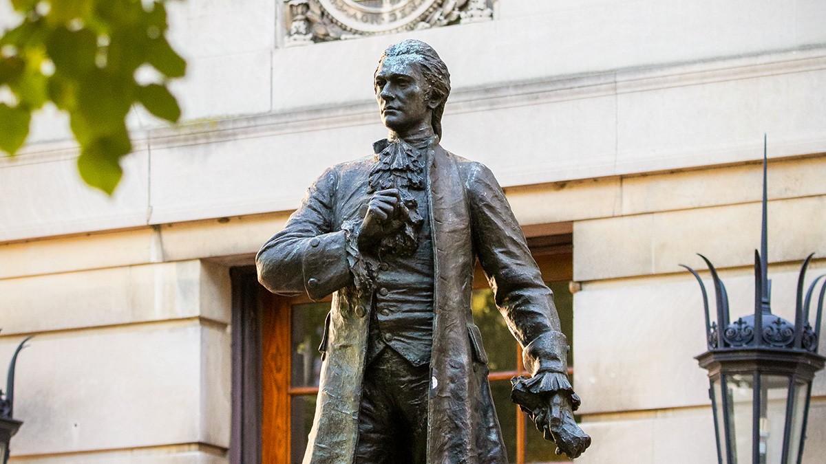 Statue of Alexander Hamilton